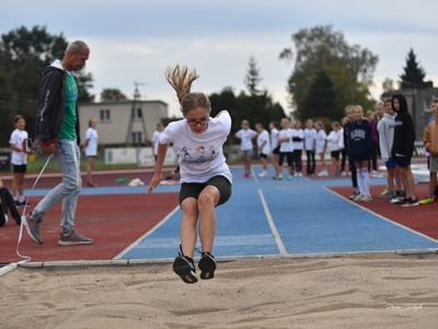zdjęcie z zawodów lekkoatletycznych 