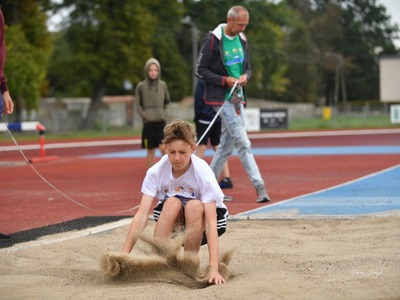 zdjęcie z zawodów lekkoatletycznych 