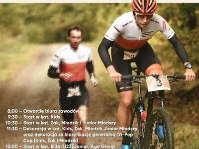 plakat Mistrzostwa Polski w Crossduathlonie 