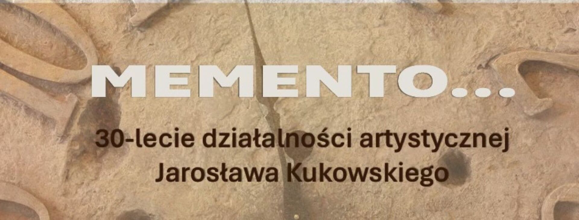 cover photo wernisaż wystawy "MEMENTO" 