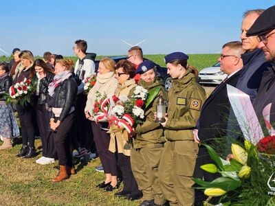 zdjęcie z obchodów 85. rocznicy Krwawej Pelplińskiej Jesieni
