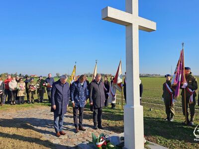 zdjęcie z obchodów 85. rocznicy Krwawej Pelplińskiej Jesieni