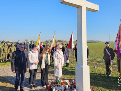 zdjęcie z obchodów 85. rocznicy Krwawej Pelplińskiej Jesieni