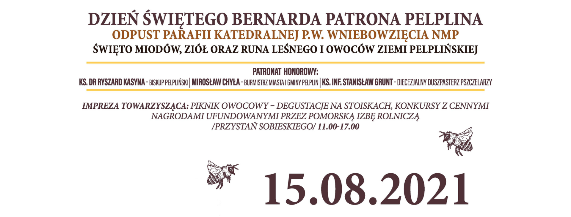 tło Dzień św. Bernarda 2021