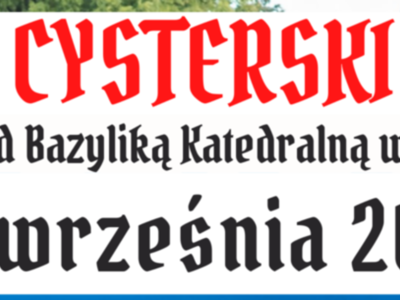 tło Bieg Cysterski 2021