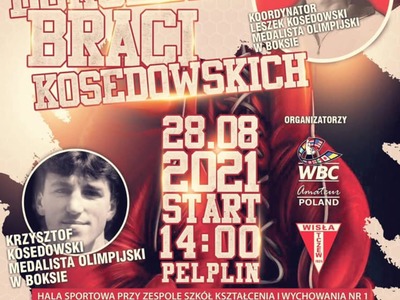 plakat Turniej Bokserski Braci Kosedowskich