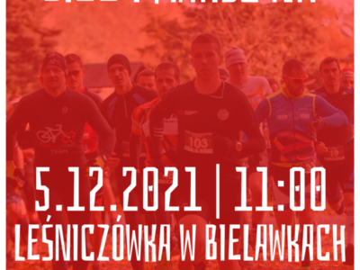 plakat wydarzenia Mikołajkowy Charytatywny Bieg i Marsz NW
