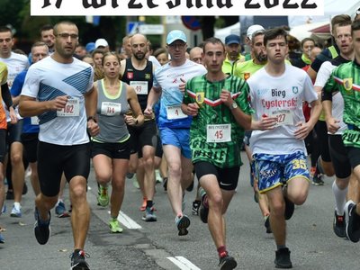 plakat Bieg Cysterski 2022