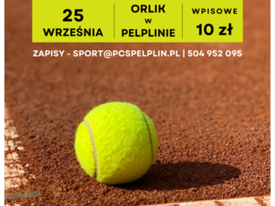 plakat Amatorski Turniej Tenisa Ziemnego