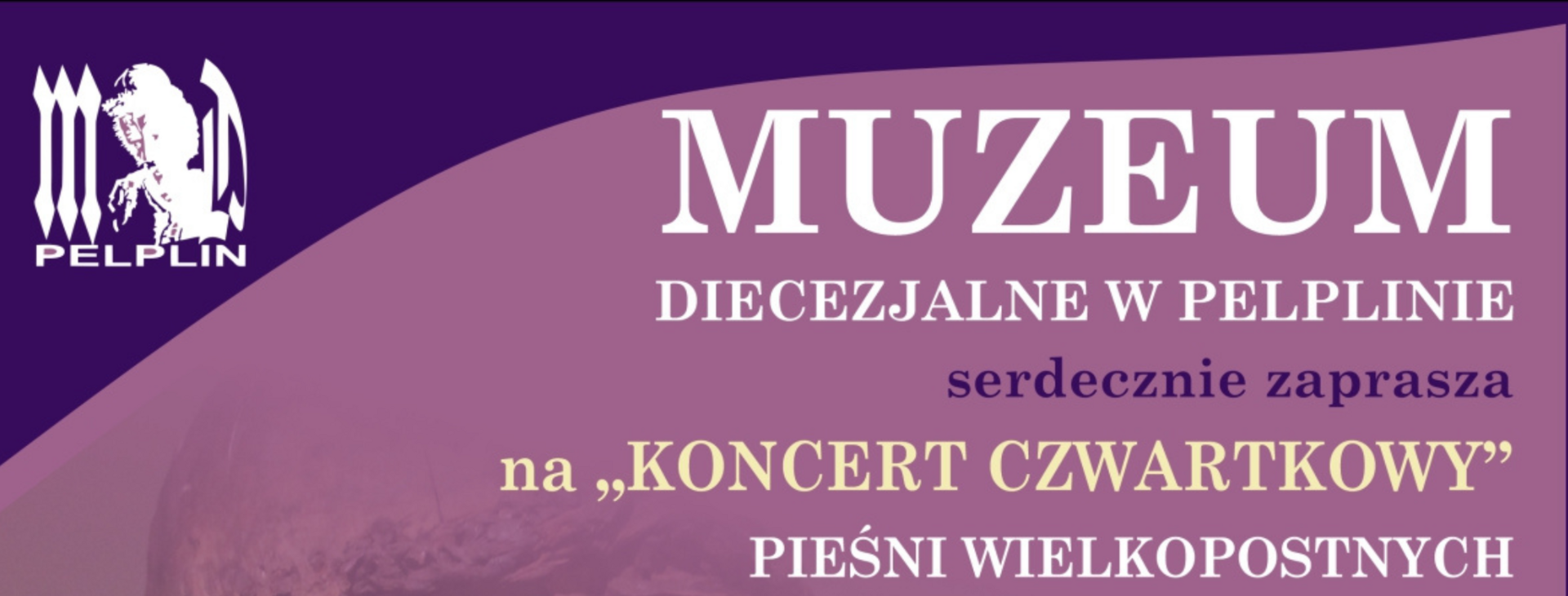 tło koncert pieśni wielkopostnych