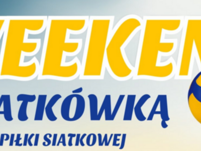 tło weekend z siatkówką