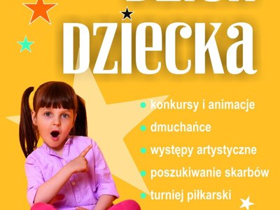 plakat Dzień Dziecka w Gminie Pelplin 2023