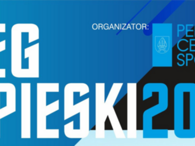 grafika tło Bieg Papieski 2023