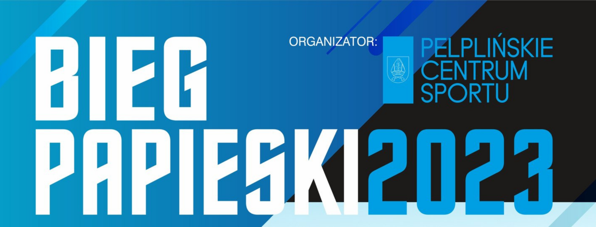 grafika tło Bieg Papieski 2023