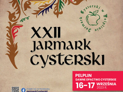 Plakat Jarmark Cysterski 2023