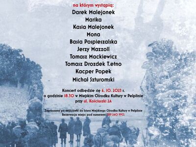 plakat koncert Jak skała na morzu. O Polskości Pomorza