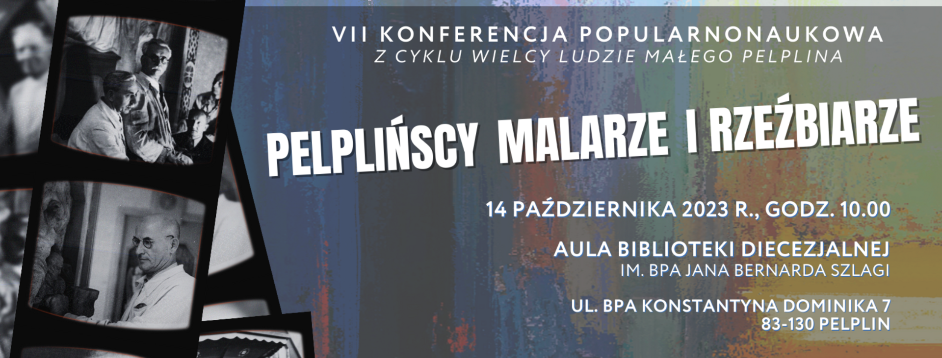 cover photo konferencja „Pelplińscy malarze i rzeźbiarze”