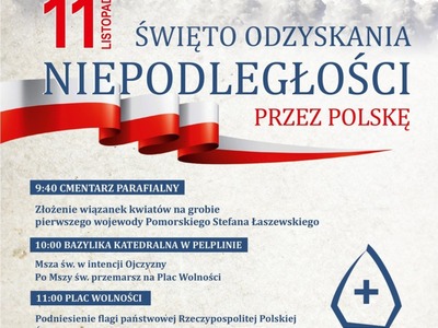 plakat Narodowe Święto Niepodległości 2023