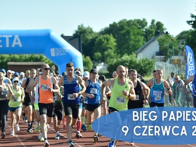 cover photo Bieg Papieski 2024