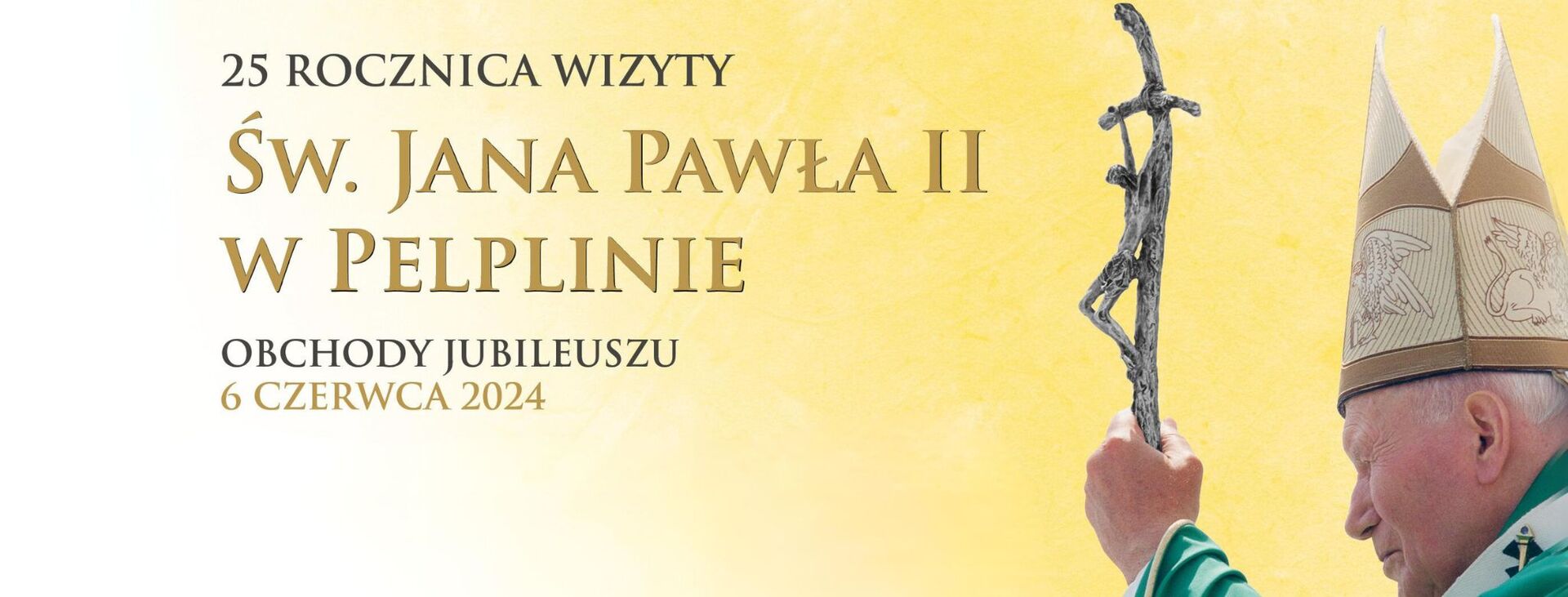 cover photo Jubileusz 25-lecia wizyty św. Jana Pawła II w Pelplinie