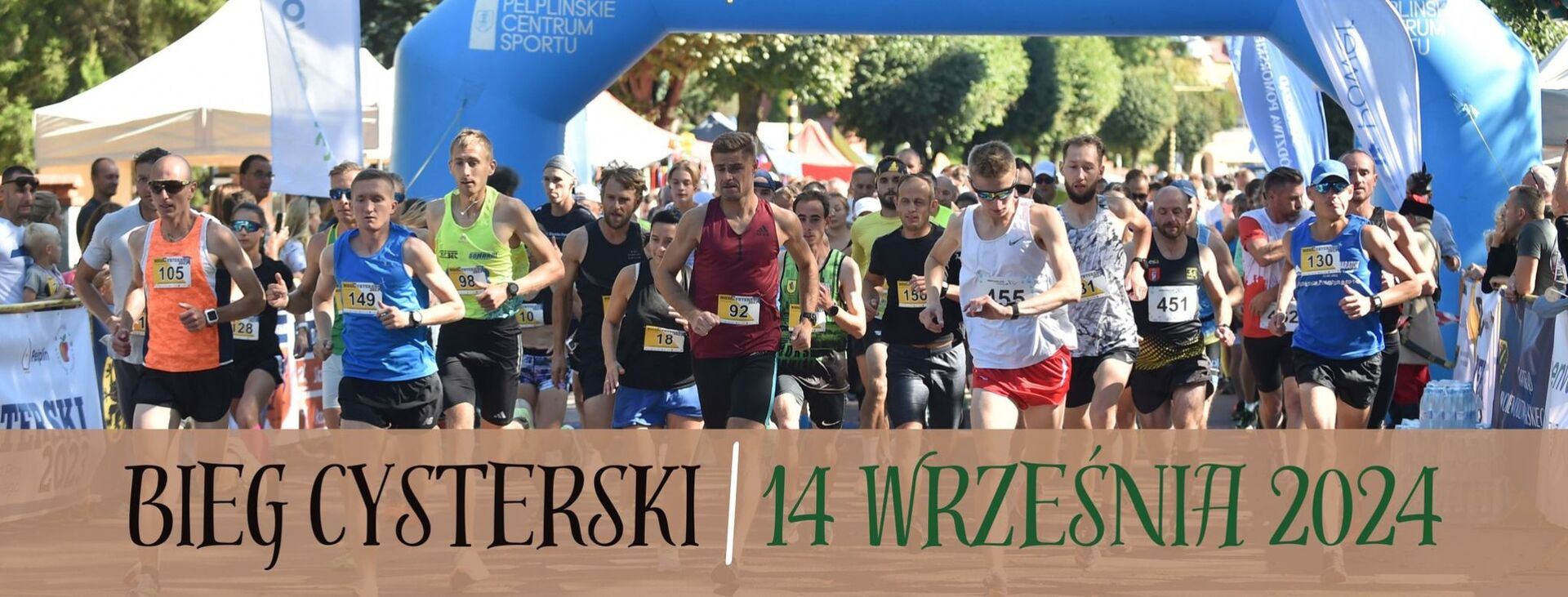 cover photo Bieg Cysterski 2024