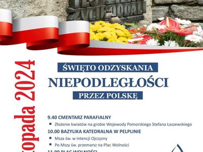 plakat Narodowe Święto Niepodległości 2024