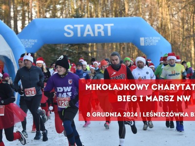 cover photo Mikołajkowy Charytatywny Bieg i Marsz NW 2024