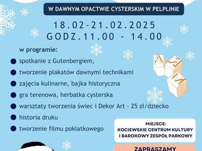 plakat ferie zimowe 2025 KCK