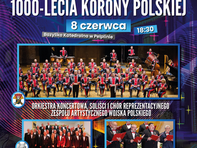 plakat Koncert z okazji 1000-lecia Korony Polskiej