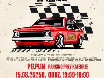 plakat Kociewski Spot Pojazdów Klasycznych w Pelplinie
