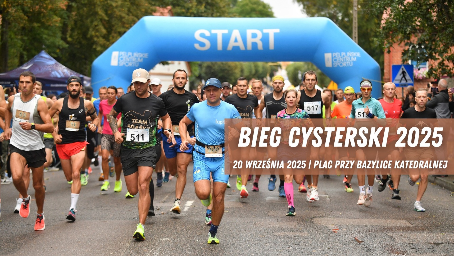 cover photo Bieg Cysterski 2025