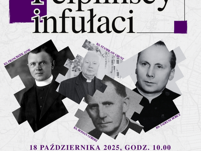 plakat  „Wielcy ludzie małego Pelplina” 2025