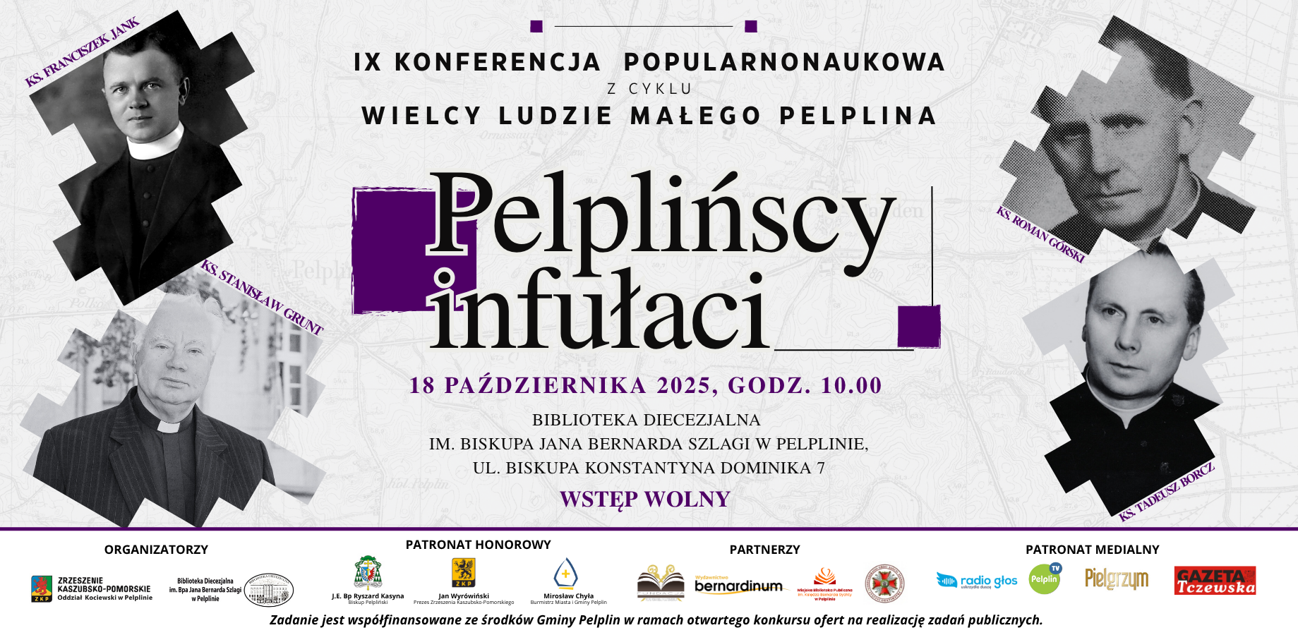cover photo  „Wielcy ludzie małego Pelplina” 2025