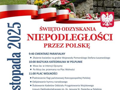 plakat Narodowe Święto Niepodległości 2025