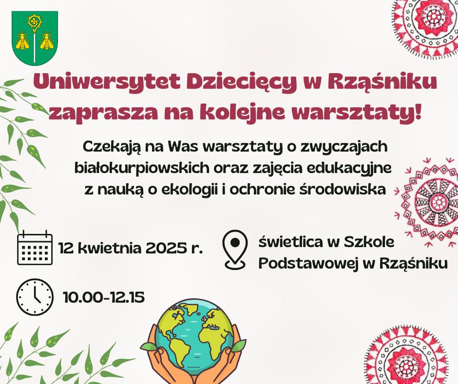 zajecia kwiecien