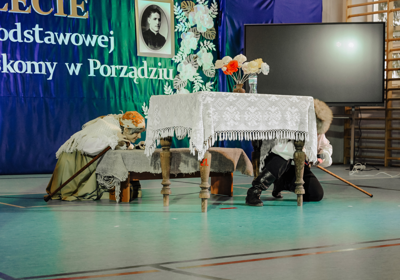 100-LECIA SZKOŁY PODSTAWOWEJ IM. KSIĘDZA JANA TRZASKOMY W PORZĄDZIU