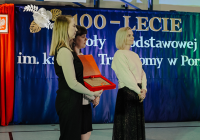 100-LECIA SZKOŁY PODSTAWOWEJ IM. KSIĘDZA JANA TRZASKOMY W PORZĄDZIU