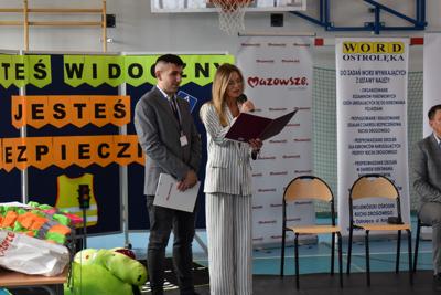 „Jesteś widoczny, jesteś bezpieczny!” – kampania edukacyjna w Porządziu 