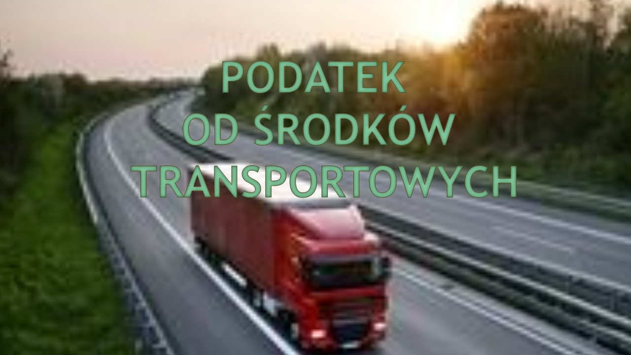 Podatek od środków transportowych na terenie Gminy Rząśnik