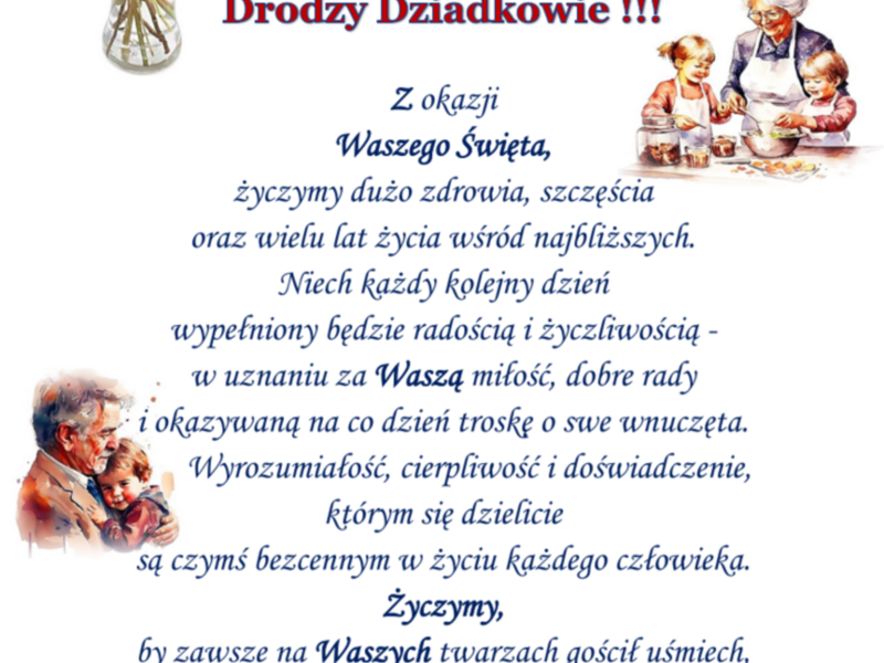 Dzień Babci i Dziadka 2025