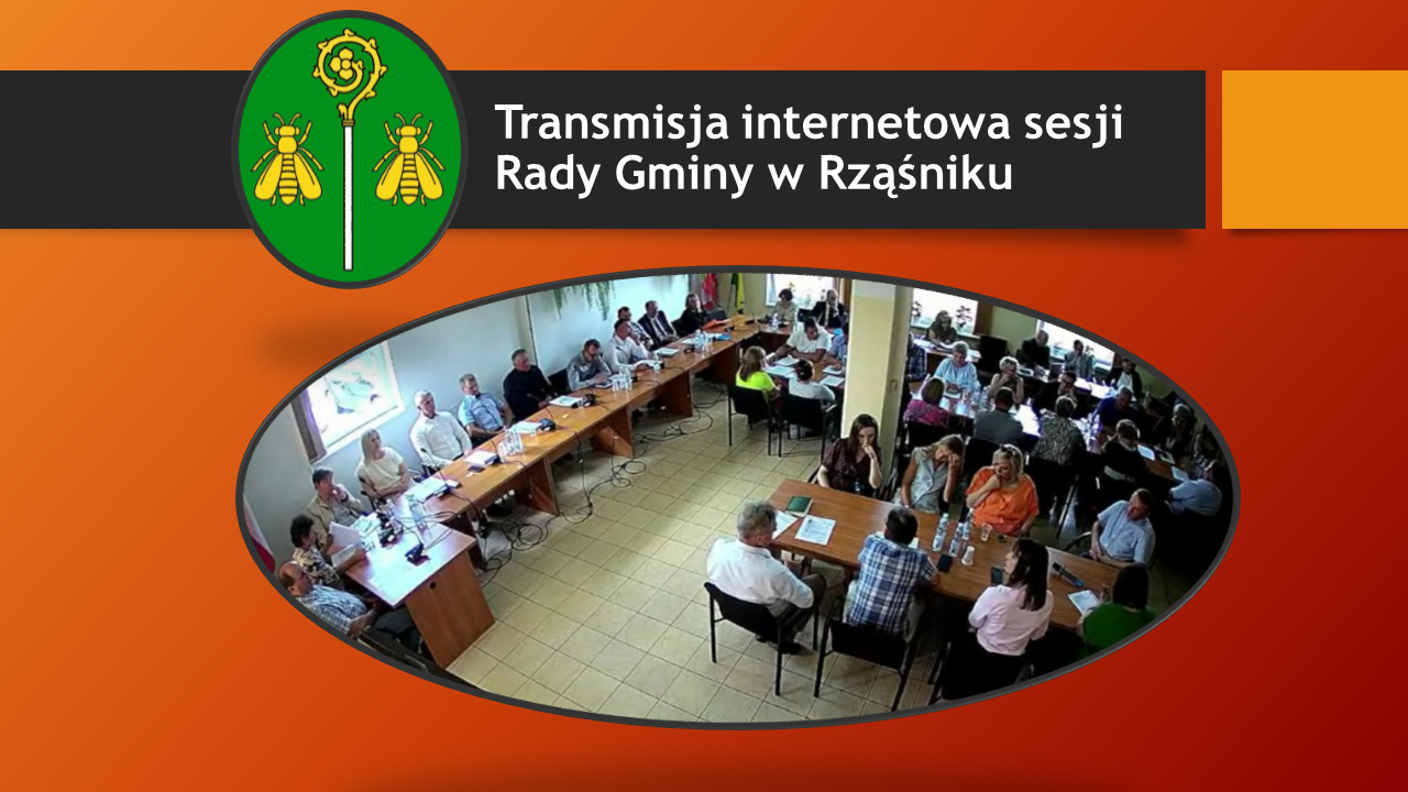 Transmisja sesji rady gminy