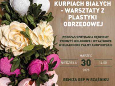 Zaproszenie na warsztaty wielkanocne