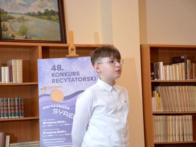 ELIMINACJE POWIATOWE 48. EDYCJI KONKURSU "WARSZAWSKA SYRENKA"