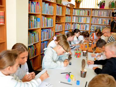 Lekcje biblioteczne - „Biblioteka. Lubię tu być”