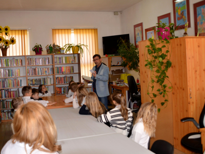 Lekcje biblioteczne - „Biblioteka. Lubię tu być”