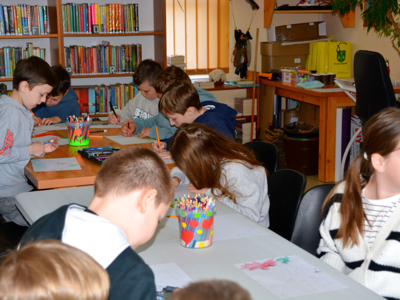 Lekcje biblioteczne - „Biblioteka. Lubię tu być”
