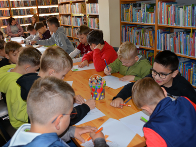 Lekcje biblioteczne - „Biblioteka. Lubię tu być”