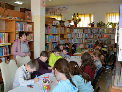 Lekcje biblioteczne - „Biblioteka. Lubię tu być”
