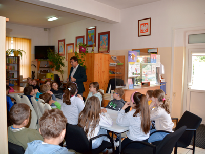 Lekcje biblioteczne - „Biblioteka. Lubię tu być”