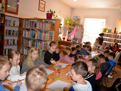 Lekcje biblioteczne - „Biblioteka. Lubię tu być”